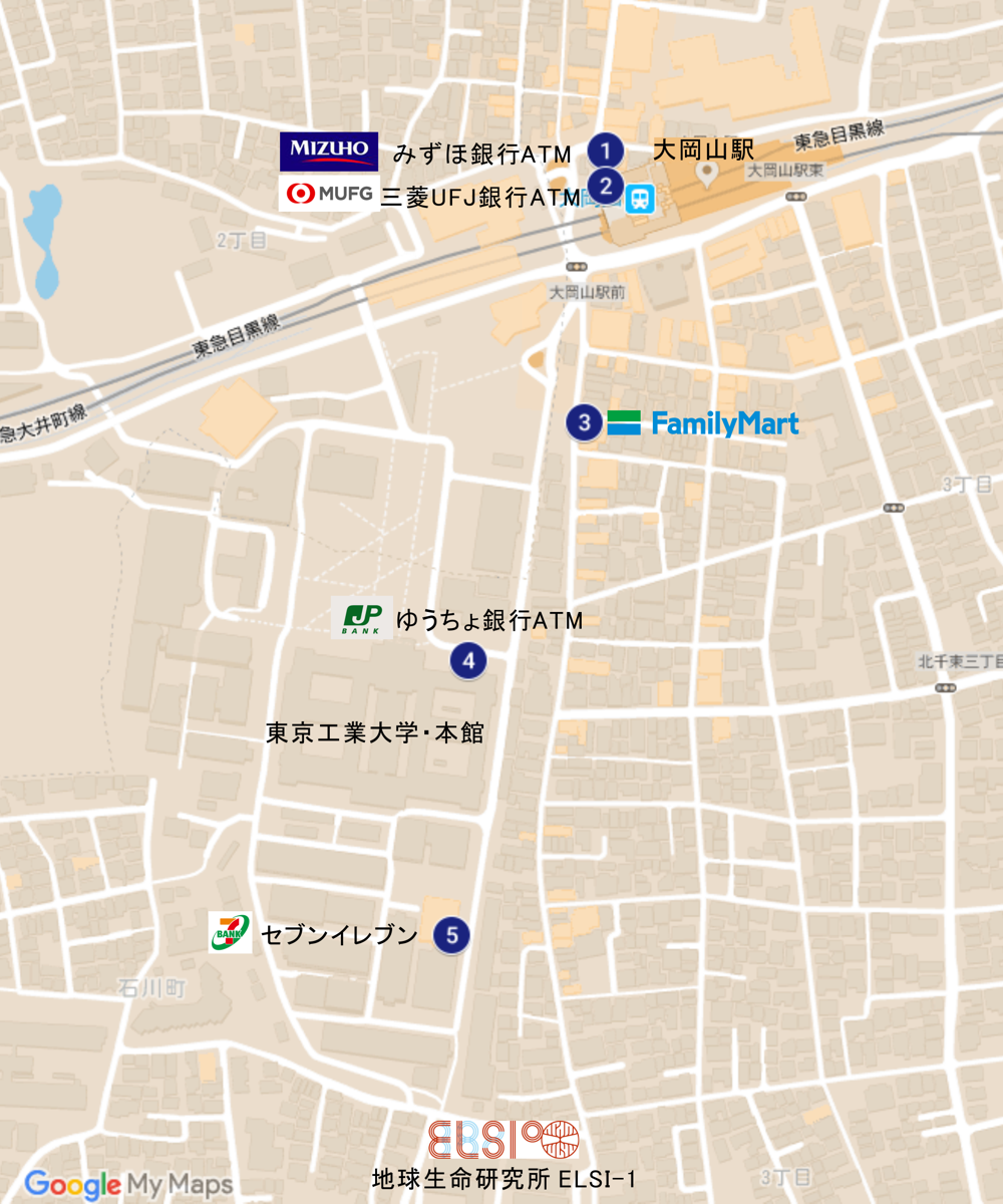 map with banks